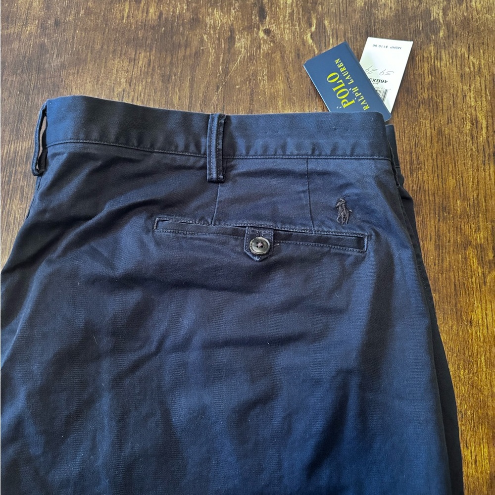 Polo by Ralph Lauren Navy Blue Chinos - Picture 6 of 6